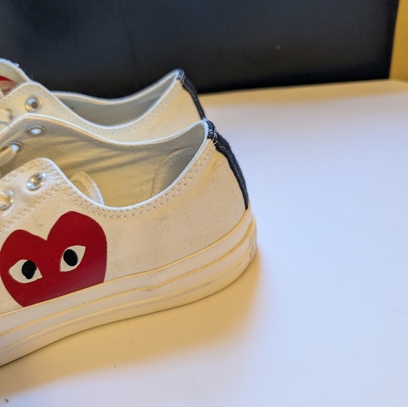 Comme Des Garcons Play x Converse sneakers size 10 in VGUC - Picture 7 of 11